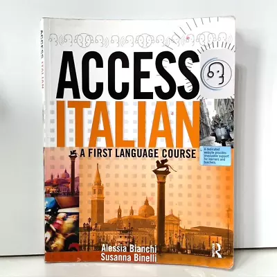 Access Italian A First Language Course Learn To Speak Italian The Modern Way • £34.99