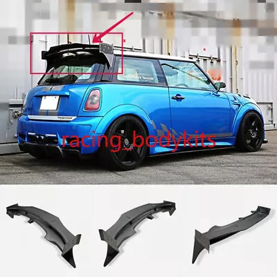 For Mini Cooper S R56 07-13 Rear Window Roof Spoiler Wing Lip FRP Unpainted Trim • $459.08