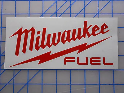 Milwaukee Tools Fuel Decal Sticker 7.5  10  Sawzall Saw Drill Impact M12 M18 • $3.49
