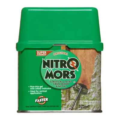 £13.69 • Buy Nitromors Original Paint & Varnish Remover Paint Stripper Gel 375ml