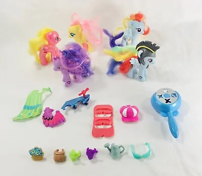 My Little Pony Friendship Is Magic 3.5” Tall Figure Lot W/ Accessories 2010 • $16.99