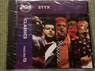 Styx Classics Volume 15 (14 Track New Sealed Cd) Free Shipping • $12.99