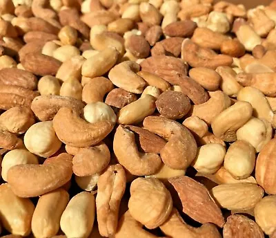 Mixed Nuts Roasted Salted Premium Quality Cashew Almonds Hazelnuts Peanuts • £16.49