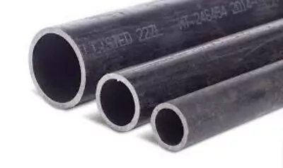 Mild Steel Tube/ Round Pipe (1 -4  OD Diameter) (1/16 -1/4  Thick) Free Shipping • $30