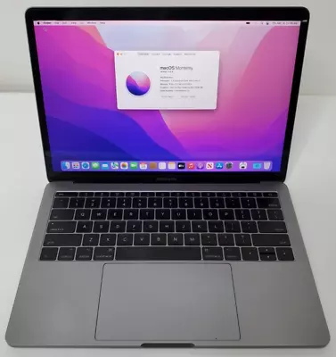 Apple MacBook Pro 13  Mid 2017 Core I5-7360U 2.3GHz 8GB RAM 256GB SSD Monterey • $75