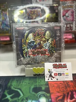 Yu-Gi-Oh! 1st Edition Metal Raiders Sealed (x24 Pack) Booster Box • £3250