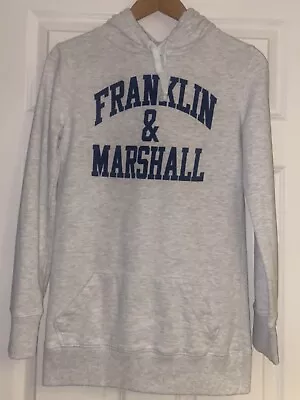 Franklin & Marshall Grey Hoodie Jumper • £22