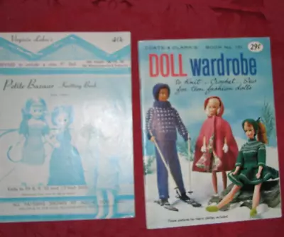 Vtg 1964 Coats & Clark's #151 DOLL Barbie WARDROBE Pattern Book + Other • $6.57