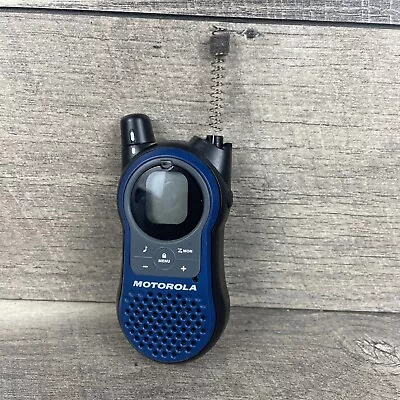 Motorola TALKABOUT SX600R Blue/Black Portable/Handheld 2-Way Radio Walkie Talkie • $10.99