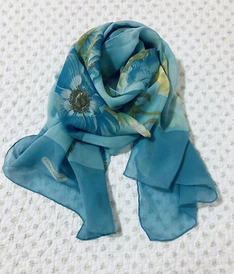 Salvatore Ferragamo Silk Scarf. • $95