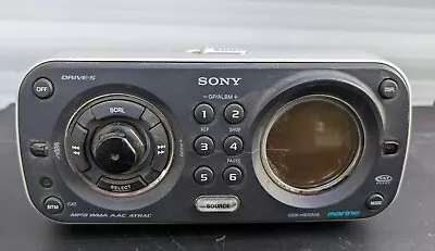 Sony CDX-HS70MS Marine Stereo Head Unit Only Boat Radio Black Tested Working  • $71.99