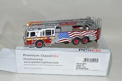 HO PCX87 Ferrara Ladder NY Fire Truck Department Emergency FDNY 10 Manhattan • $54