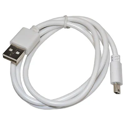 USB To Mini USB Cable (White) For TomTom EASE GO ONE XL XXL Series GPS • $9.16