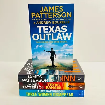 $31.19 • Buy James Patterson Paperback Books X 4 Lot Crime Thriller Games Texas Ranger