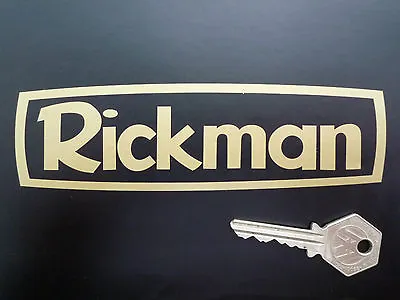 £3.99 • Buy RICKMAN Cut Vinyl Motorcycle STICKERS 6  Pair Metisse Honda Bike Classic Gold 