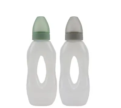 6M+ Baby Feeding Bottles 250ml Juice Milk Bottle 2 Pack Tiny To Tots Easy Grip • £9.99