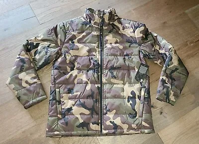 NWT NEW Sz Medium M Volcom Men's Camo Puffer Jacket • $54.95