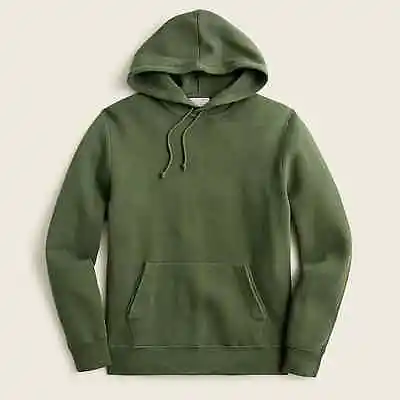 NWT $138 Wallace & Barnes By J Crew Green Hooded Sweater Hoodie Sweatshirt • $76.99