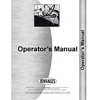 Fits Massey Ferguson 135 Mower Operator's Manual (Fits Massey Ferguson Tractors) • $18.68
