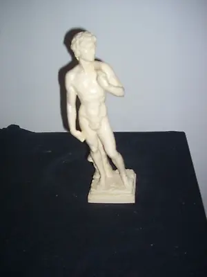 Michelangelo Sculpture Of David W Leaf 11'' • $39.99