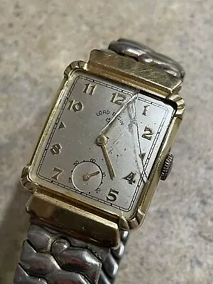 Vintage Lord Elgin 14k Gold Watch • $24.99