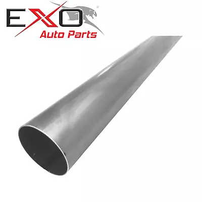 3  Inch (76mm) OD Mild Steel Exhaust Tube Pipe X 1 Metre • $47.99