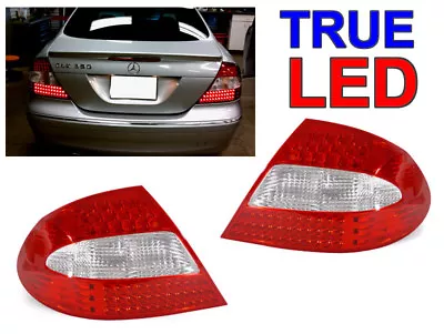 DEPO AMG Red/Clear LED Rear Tail Lights For 2003-09 Mercedes Benz W209 CLK Class • $379.93