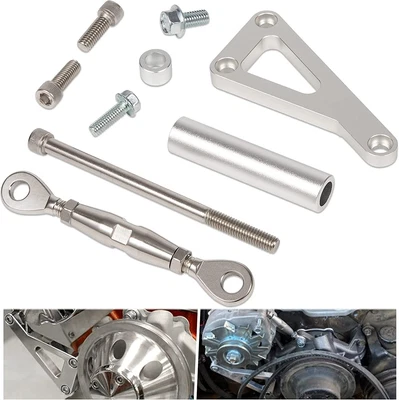 $39.59 • Buy Polished Aluminum Alternator Bracket Kit For Chevy SBC 305 327 350 383 5.0L 5.7L