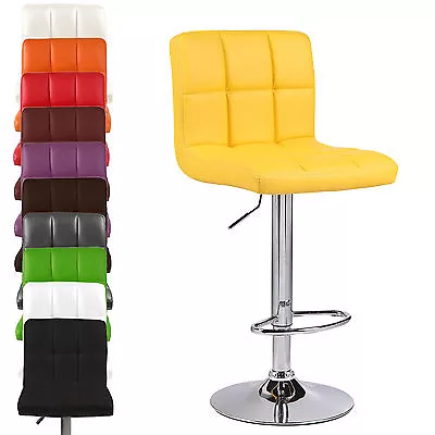 £59.99 • Buy Cuban PU Faux Leather Breakfast Barstools Bar Stool Chair Chairs Seat Home Shop