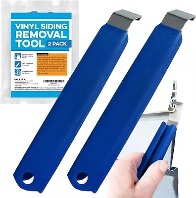 2 Pack Vinyl Siding Removal Tool For Installation And Repair Extra Long Non-Sli • $23.99