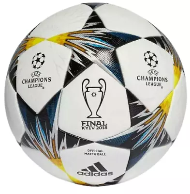 Adidas UEFA Champions League Finale 2018 Official Match Soccer Ball (Size 5) 24 • $31.99