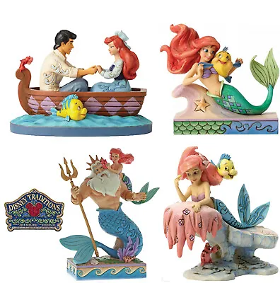 Disney Traditions Ariel (The Little Mermaid Figurines By Jim Shore NEW BOXED • £37.80