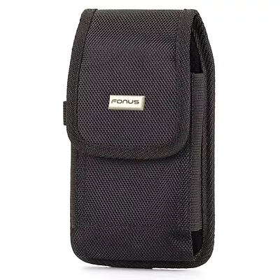 Rugged Canvas Case Holster Rotating Belt Clip Cover J1J For Cell Phones • $14.75