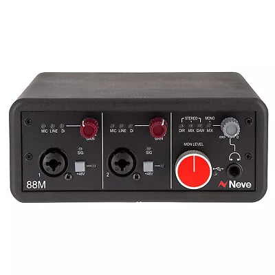Neve 88M USB Audio Interface With 88RS Microphone Preamps (Demo / Open Box) • $1099