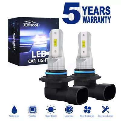 9006 HB4 Xenon White Front LED Headlight Low Beam CSP Bulbs Kit Extremely Bright • $16.99