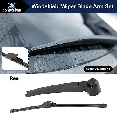 Rear Windshield Wiper Blade Arm Set Fit  For VW Golf MK4 1997-2003 -330mm 13inch • $17.79