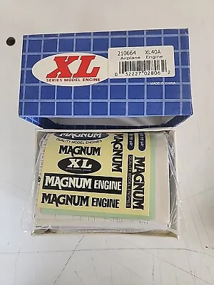 NIB MAGNUM XL40A RC  MODEL ENGINE New Old Stock • $170