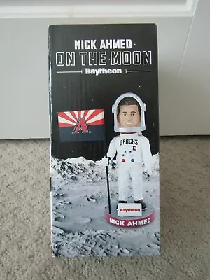 Nick Ahmed On The Moon Raytheon Astronaunt Bobblehead D-Backs #13  • $12.99