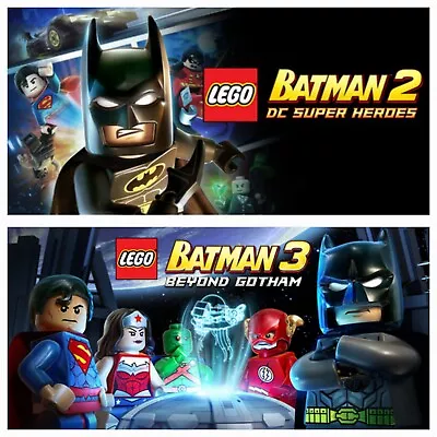 Lego Batman 2 + 3 Bundle! (PC) - Digital • $5