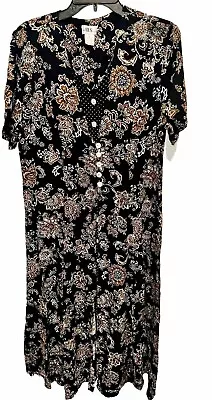 JBS LTD Vintage Cottage  Dress Praire Floral Women Size 18 • $8.75