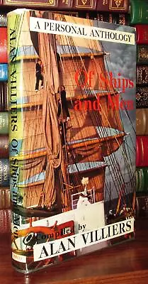 Villiers Alan OF SHIPS AND MEN  1st Edition 2nd Printing • $48.52