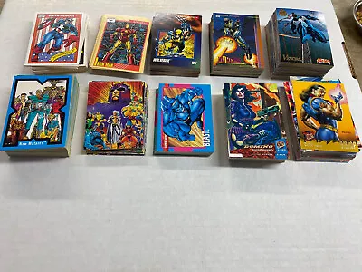 400+ MARVEL X-Men Universe Singles 1991-95 Trading Card Lot - No Dupes • $59