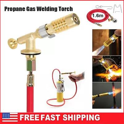 US MAPP MAP-Pro Propane Gas Welding Torch Plumbing Soldering Gun Torch With Hose • $23.99