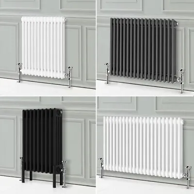 Traditional 2 3 4 Column Radiator Horizontal Central Heating Cast Iron Style Rad • £18.95