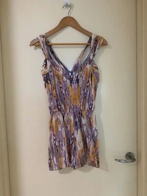 $80 • Buy Zimmerman Silk Playsuit Size 0