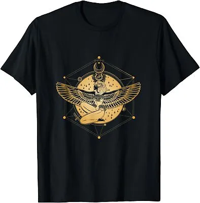 NEW LIMITED Egyptian Goddess Sacred Geometry Essential Tee T-Shirt S-3XL • $23.71