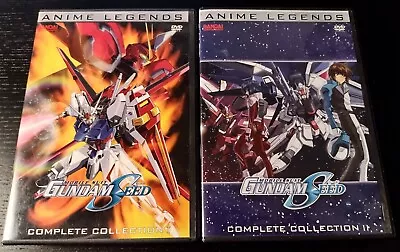 Mobile Suit Gundam SEED: Anime Legends Complete Collection I & II (DVD 2008-09) • $139.99
