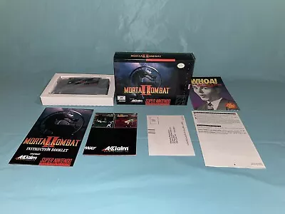 Mortal Kombat 2 SNES CIB NEAR MINT! Complete With Inserts. • $125