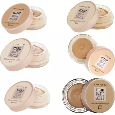 Maybelline Dream Matte Mousse Foundation - Choose Your Shade 7 Ml • £8.99