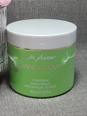 M.Asam Vino Gold Foot Cream 500ml / 16.9 Fl Oz Sealed • $39.98